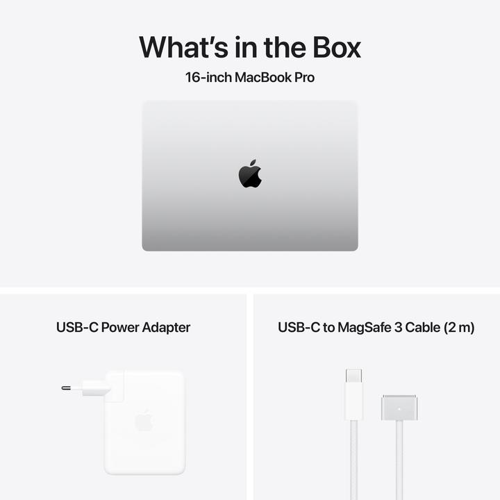 Produktbild Apple MacBook Pro 16 – 2024 (16.20", M4 Pro, 24 GB, 512 GB, CH)