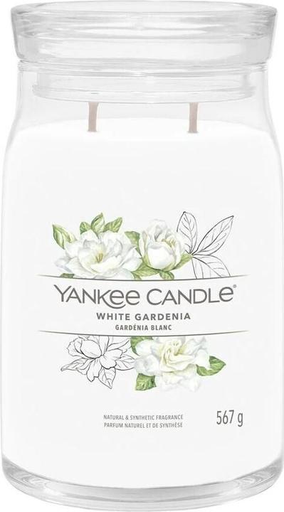 Image du produit Yankee Candle Bougie parfumée White Gardenia Signature Large Jar