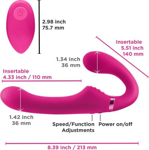 Image du produit NS Novelties Shishi Cavalier De Minuit Rose