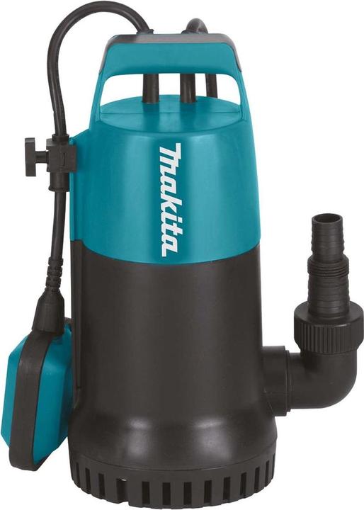 Actual product image Makita PF0800 Blue/black Clear water submersible pump (Flow pump)