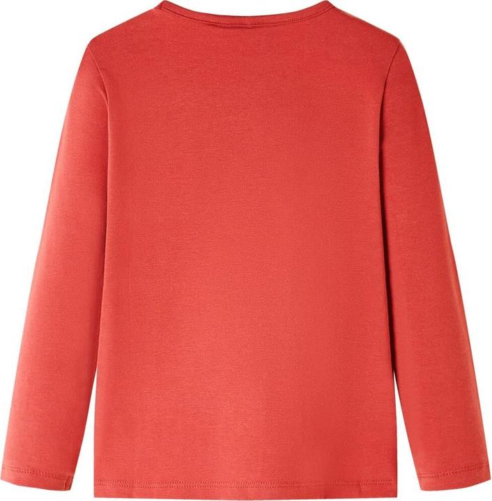 Immagine prodotto VidaXL Camicia da bambino a maniche lunghe rosso scuro 140,Materiale: 95 % cotone (140)