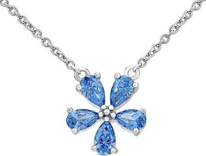 Image du produit Silvego Collier en argent ALEXANDRIA avec Swarovski MW10816A (Argent sterling 925)