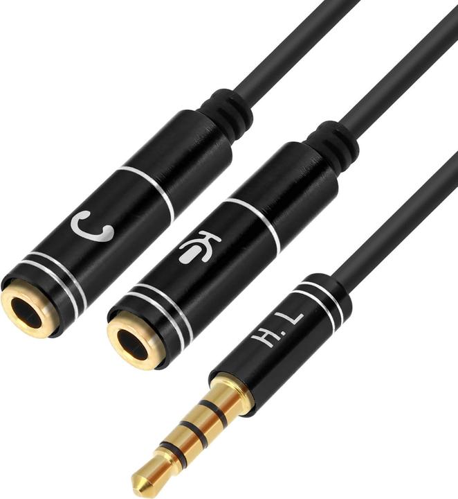Produktbild Avizar Splitter Adapter Audio Jack 3.5 (3.5mm Klinke, 3.5mm Klinke)