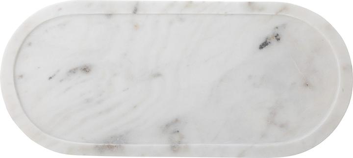 Actual product image Bloomingville Emmaluna Tray, White, Marble