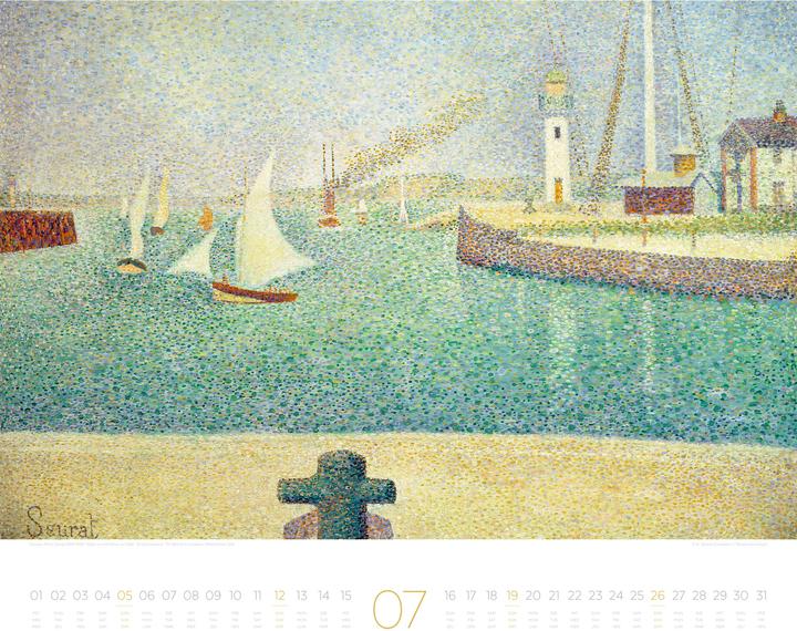 Actual product image Die Kunst der Stille Kalender 2026 (54 x 48 cm, Hardcover, French, German, English)
