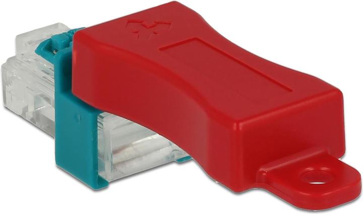 Actual product image Delock RJ45 latch clip with plug (Network cable plug)
