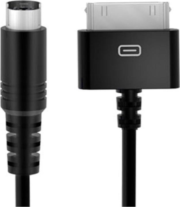 Actual product image IK Multimedia 30-pin to mini-DIN cable