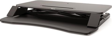 Image du produit Fellowes Corsivo™ poste de travail assis/debout, HxLxP 110 x 800 x 615 mm, noir.