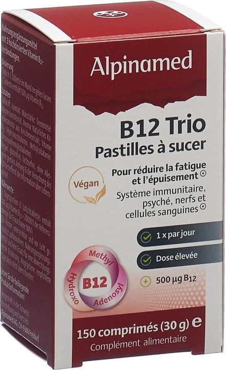Produktbild Alpinamed B12 Trio Tabl (150 Stück, Tabletten, 115 g)