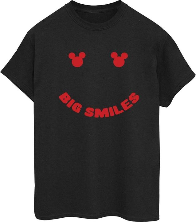 Immagine prodotto Disney Mickey Mouse Big Smile Maglietta Ampia Donna (L)