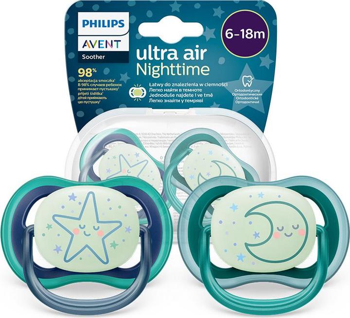 Image du produit Philips Avent Ultra air nighttime (2 x, 6 - 18 M.)