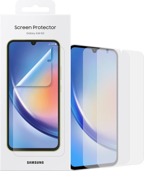 Image du produit Samsung Screen Protector (2 pièce(s), Samsung Galaxy A34 5G)