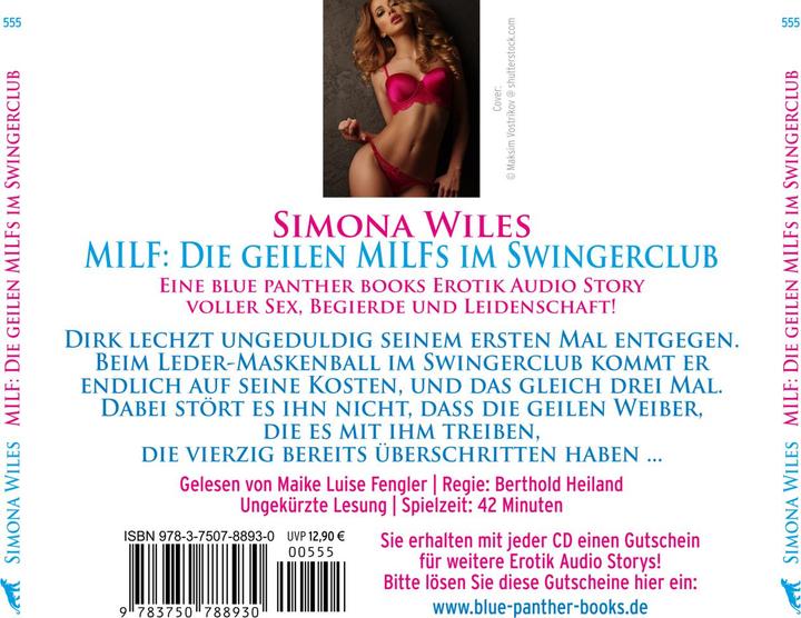 Image du produit Wiles:MILF : Les MILF en chaleur dans l'échangisme (Simona Wiles)