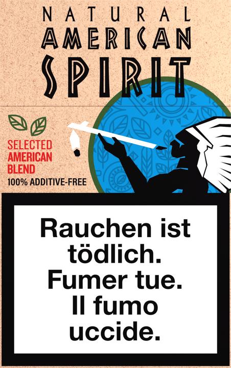 Image du produit Natural American Spirit American Blend Blue Box (10 pcs)