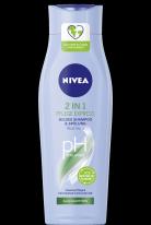 NIVEA Shampoo 2in1 Expert care, 250ml bottle (250 ml, Liquid shampoo)