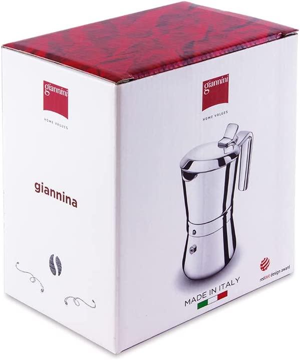 Produktbild Giannini Espressokocher Induktion 6 Tassen Edelstahl