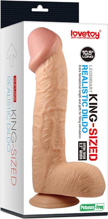Produktbild Lovetoy Dildo Flesh King 10.5"
