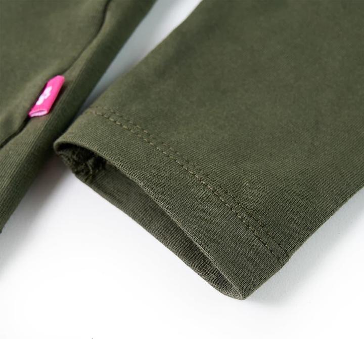 Immagine prodotto VidaXL Camicia da bambino a maniche lunghe kaki 92,Materiale: 95 % cotone. 5 (92)