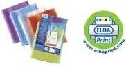 Actual product image Elba POLYVISION presentation view book, 20 pockets, colorless DIN A4, made of PP, 0,7 mm, transparent (A4, 20 x)