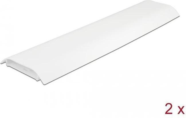 Produktbild Delock Kabelkanal selbstklebend 85x10mm 2 Stück we (Kabelkanal, 30 cm)