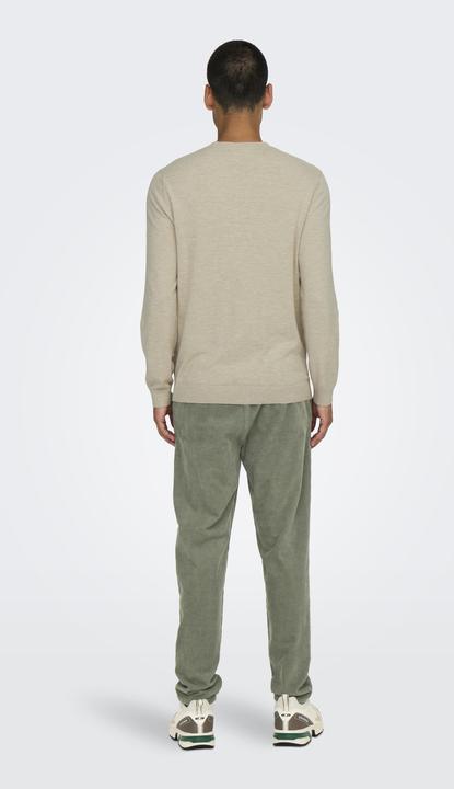 Immagine prodotto Only & Sons Maglia pullover con scollo rotondo dalla vestibilità regolare (M)
