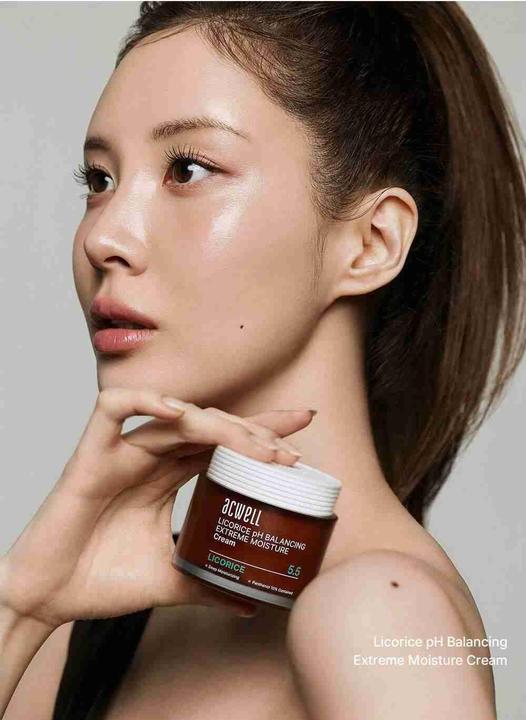 Immagine prodotto Acwell Crema Idratante Estrema Riequilibrante pH alla Liquirizia (55 ml, Crema 24h)