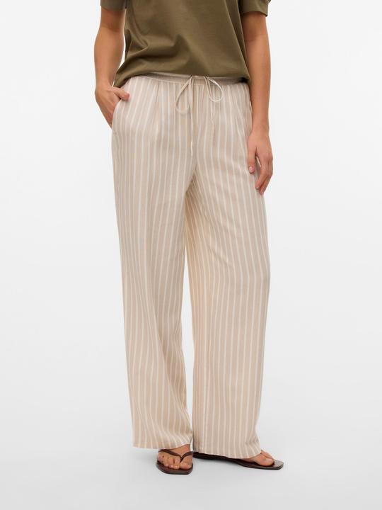 Actual product image Vero Moda VMJESMILO Mid-rise waist trousers Wide leg trousers (XS)