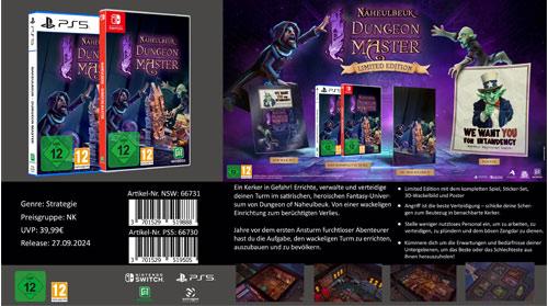 Produktbild Microids Naheulbeuk Dungeon Master SWITCH L.E. (Switch, Switch Lite, Switch OLED)