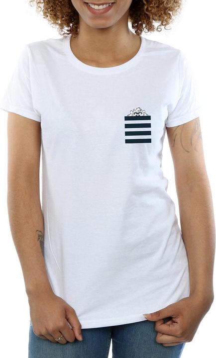 Produktbild Looney Tunes Taz Stripes Faux Pocket TShirt (M)