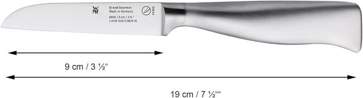 Actual product image WMF Vegetable Knife 19cm Made in Germany Grand Gourmet Special Blade Steel PC (9 cm)