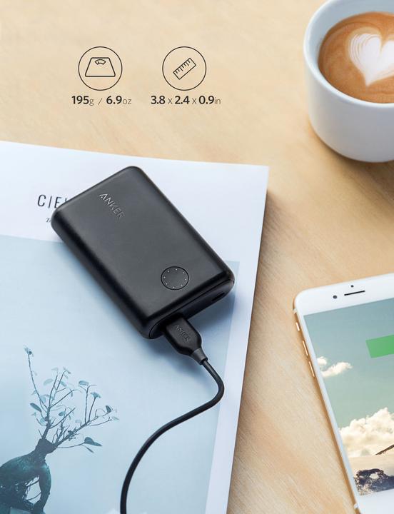 Immagine prodotto Anker PowerCore (10000 mAh, 18 W, 37 Wh)