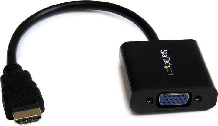 StarTech Convertitore Adattatore HDMI A VGA (HDMI, 24.50 cm)