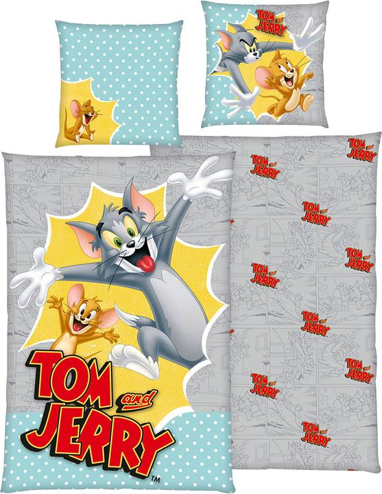 Immagine prodotto Herding Biancheria da letto per bambini reversibile "Tom e Jerry