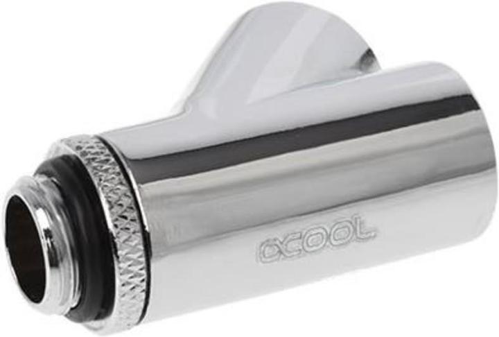 Actual product image Alphacool Icicle Y-connector 45° rotatable