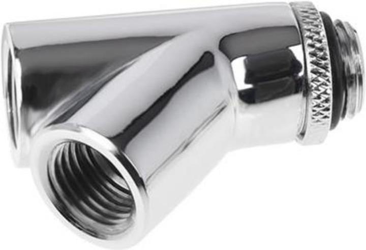 Actual product image Alphacool Icicle Y-connector 45° rotatable