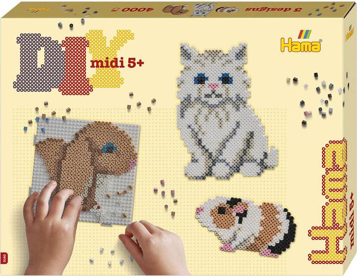 Produktbild Hama Geschenkpackung Haustiere 4000 Perlen