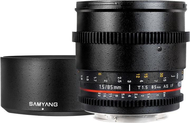 Produktbild Samyang 85mm T1.5 VDSLR II Canon EF (Canon EF, Vollformat)