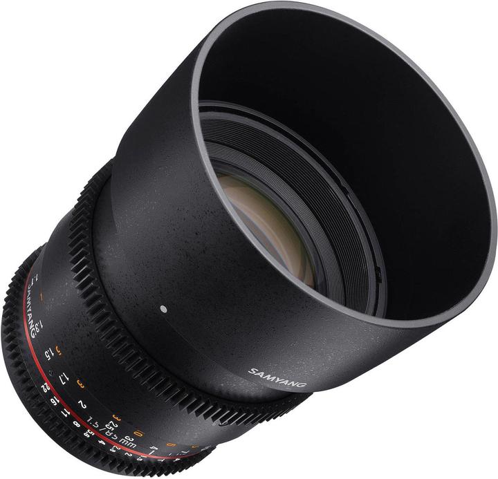 Image du produit Samyang 85mm T1.5 VDSLR II Sony E-Mount (Sony E, Plein format)