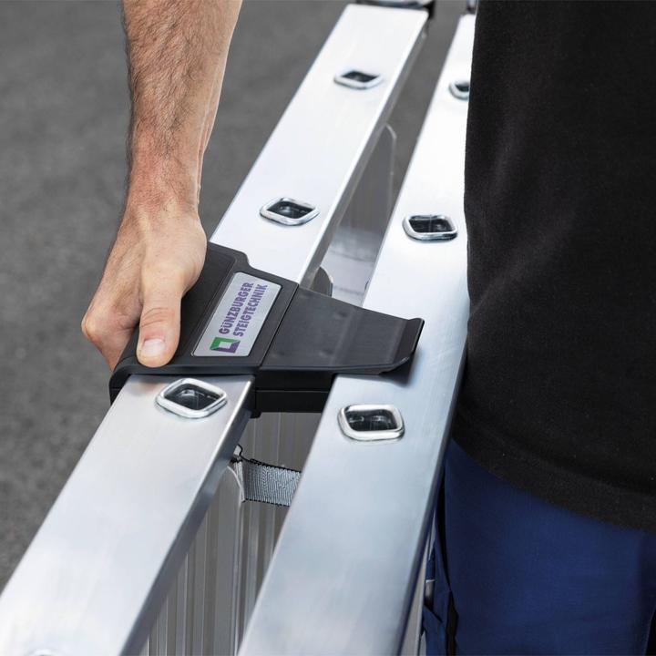 Actual product image Munk Stepladder with steps, double-sided access with clip-step R13 2x8 steps (Stepladder, 2.50 cm)