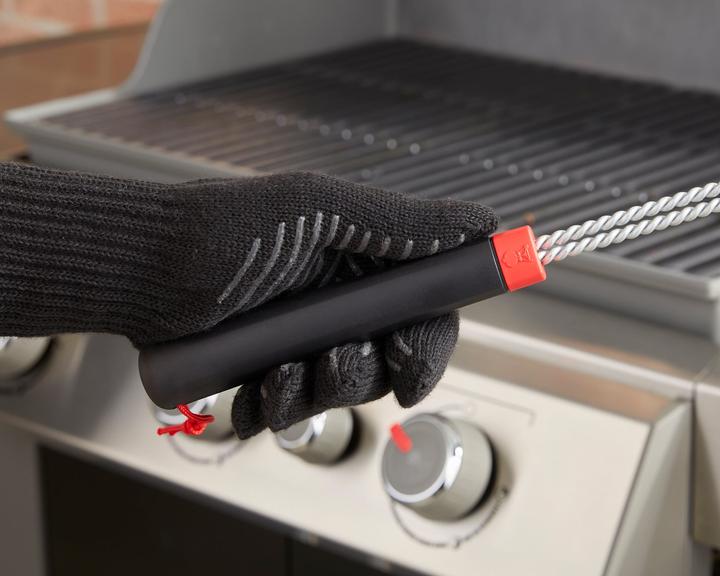 Image du produit Weber Brosse à gril à trois côtés (46 cm)