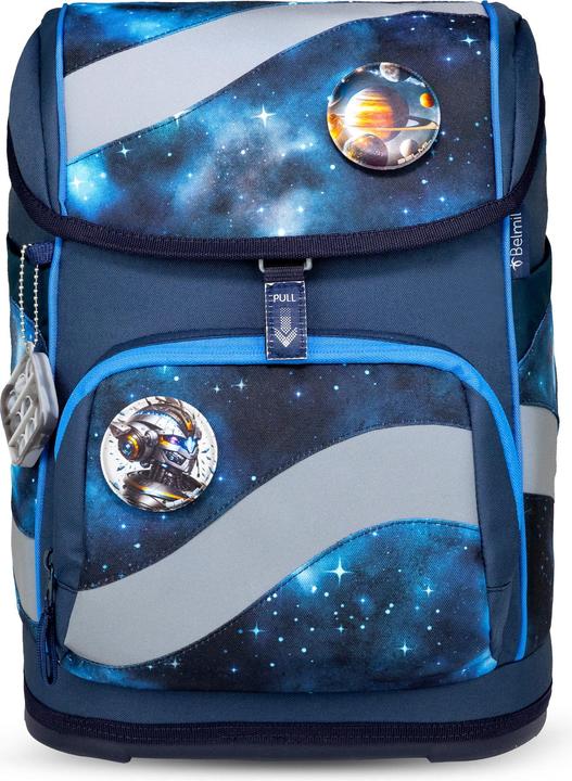 Produktbild Belmil SMARTY Schulrucksack-Set Galaxy Light (20 l)