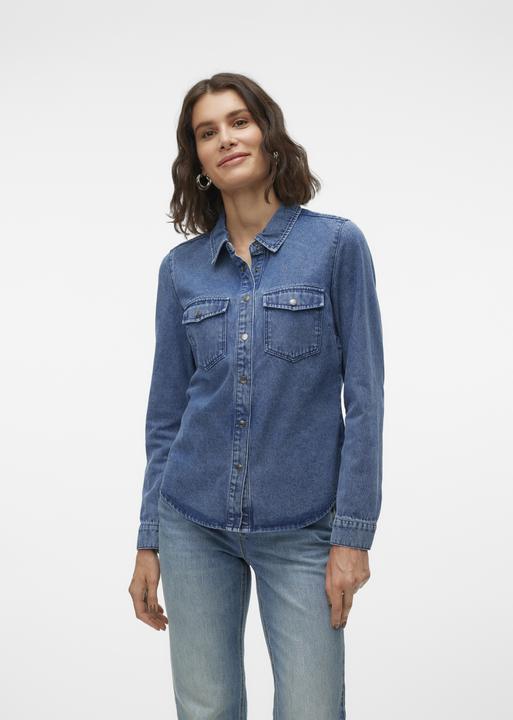 Produktbild Vero Moda VMJENNIE Jeanshemd Jeanshemd (XL)