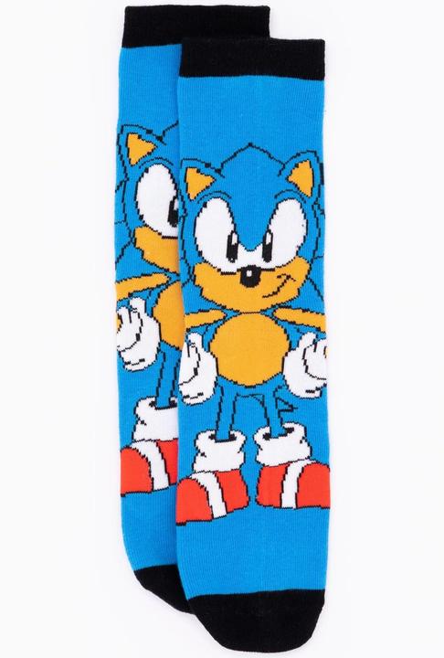 Immagine prodotto Sonic The Hedgehog Calzini unisex per adulti (confezione da 3) (confezione da 3, 40.5 - 45.5)