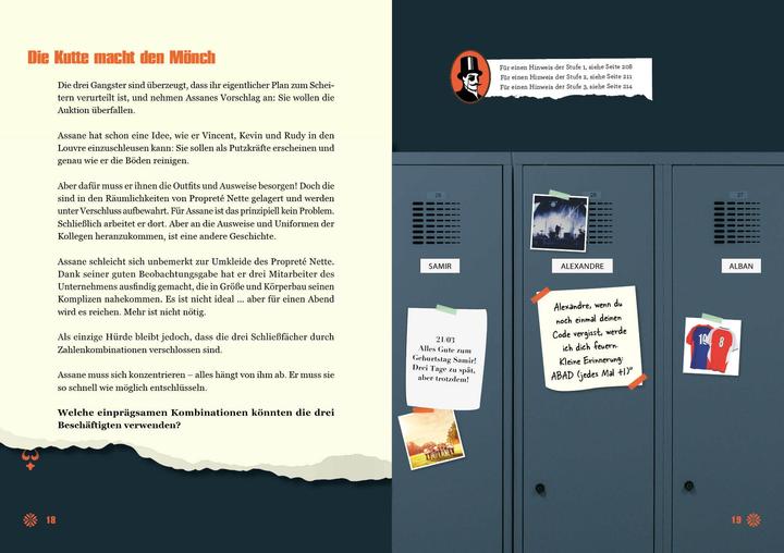 Immagine prodotto Lupin: Escape Game - Das offizielle Buch (Tedesco, Julien Hervieux, 2022)