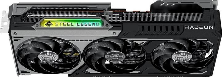 Image du produit AsRock Radeon RX 9070 XT Steel Legend Dark (16 Go)