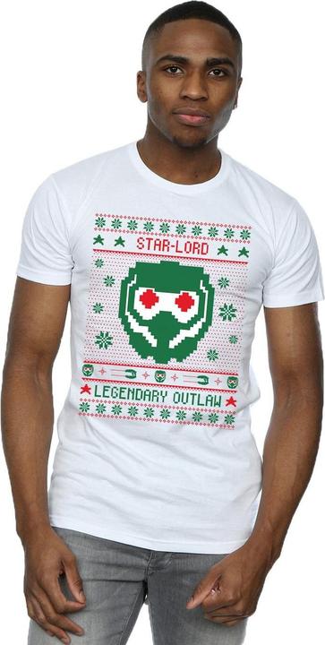 Produktbild Guardians Of The Galaxy Vol. 2 Star Lord Fair Isle TShirt (XXL)