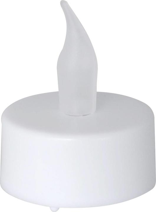 Produktbild Ideoon 40er-Set LED-Teelichter, weiss, realistisches Flackern, inkl. Batterien (40 x)