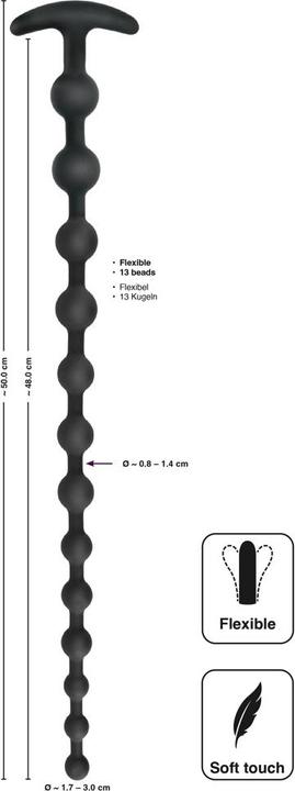 Image du produit Black Velvets Perles anales