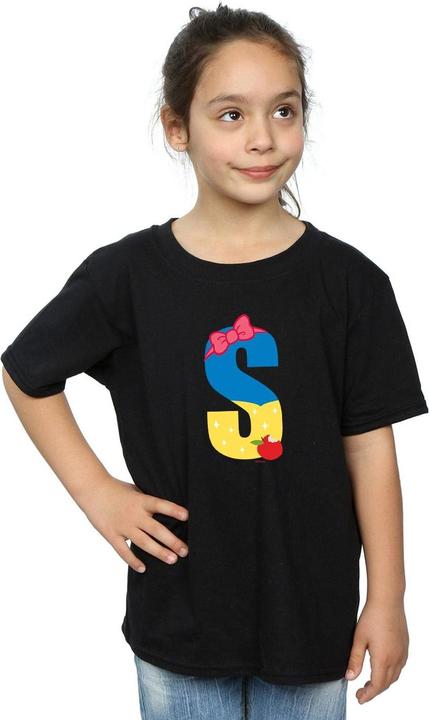 Immagine prodotto Disney Alphabet S Is For Snow White Maglietta Ragazze (152, 158)