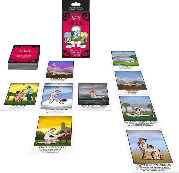 Immagine prodotto Kheper Games I Tarocchi Del Sesso Per Gli Amanti Es / En / Fr / De (Compilazione del gioco, Tedesco, Inglese, Francese)